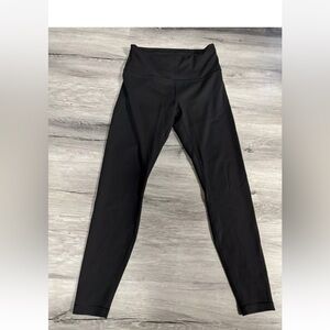 Lululemon size 10 wunder train 28” Black